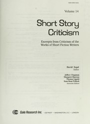 Cover of: Short Story Criticism | David Segal