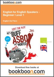 Cover of: English for English Speakers - Beginner: Level 1 by 