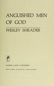 Cover of: Anguished men of God