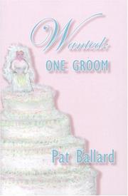 Cover of: Wanted: one groom