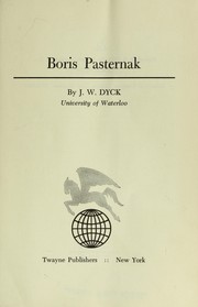 Cover of: Boris Pasternak