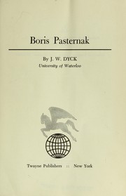 Boris Pasternak by Dyck, J. W.