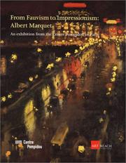 Cover of: From Fauvism to Impressionism by Albert Marquet