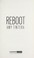 Cover of: Reboot