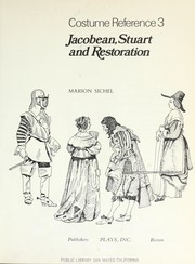 Cover of: Jacobean, Stuart, and restoration