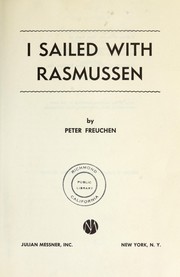 Cover of: I sailed with Rasmussen