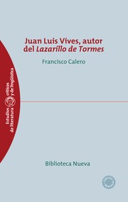 Cover of: Juan Luis Vives, autor del "Lazarillo de Tormes"