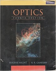 Cover of: Optics
