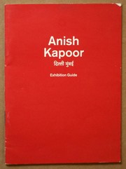 Cover of: Anish Kapoor Exhibition Guide by 