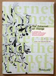 Cover of: The internet of things by Rob van Kranenburg