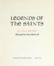 Cover of Legends of the saints