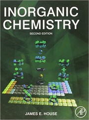 Cover of: Inorganic Chemistry