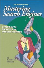 Cover of: The research book: Internet research : mastering search engines