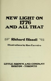 Cover of: New light on 1776 and all that