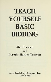 Cover of: Teach yourself basic bidding