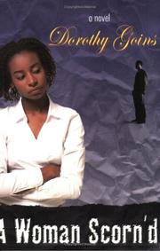 Cover of: A Woman Scorn'd by Dorothy Goins
