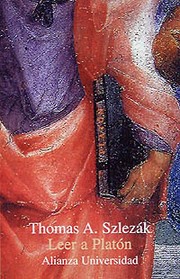 Cover of: Leer a Platón by Thomas A. Szlezák
