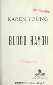Cover of: Blood bayou: a novel