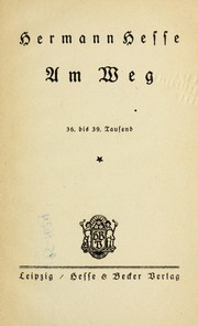Cover of: Am weg