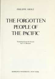 Cover of: The forgotten people of the Pacific