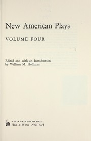 Cover of: New American Plays (New American Plays) by William M. Hoffman