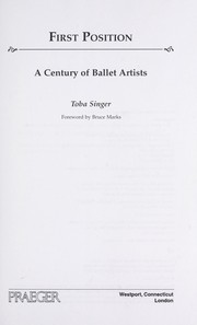 Cover of: First position: a century of ballet artists