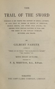 Cover of: The trail of the sword by Gilbert Parker