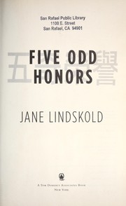 Cover of: Five odd honors