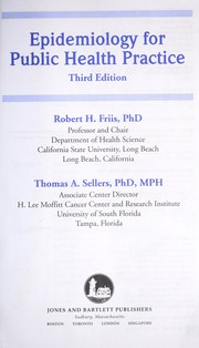 Cover of: Epidemiology for public health practice by Robert H. Friis