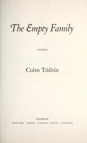 Cover of: The empty family by Colm Tóibín