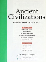 Cover of: Ancient civilizations : Harcourt Brace social studies by 