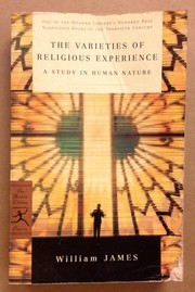 Cover of: The Varieties of Religious Experience by 