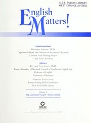 Cover of: English matters! by William Strong