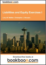 Cover of: Liabilities and Equity Exercises I