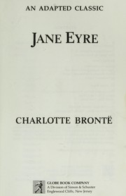 Cover of: Jane Eyre by Globe Fearon