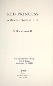 Cover of: Red princess by Sofka Zinovieff, Sofka Zinovieff