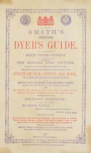 Smith's Practical dyer's guide by Smith, David pattern dyer