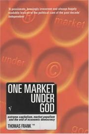 Cover of: One Market Under God by Thomas Frank