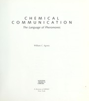 Cover of: Chemical communication by William C. Agosta