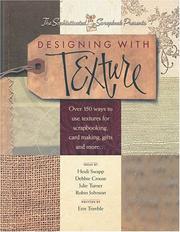 Cover of: Designing With Texture by Erin Trimble