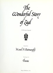Cover of: The wonderful story of Zaal : a Persian legend