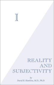 Cover of: I: Reality and Subjectivity