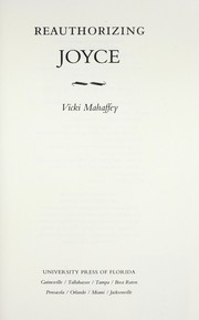 Cover of: Reauthorizing Joyce