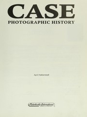 Cover of: Case photographic history