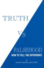Cover of: Truth Vs. Falsehood by David R. Hawkins