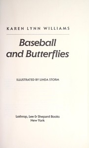Cover of: Baseball and butterflies