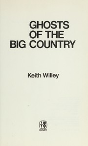 Cover of: Ghosts of the big country