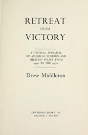 Cover of: Retreat from Victory by 