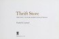 Cover of: Thrift store : the past & future secret lives of things
