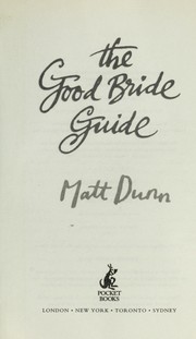 Cover of: The good bride guide